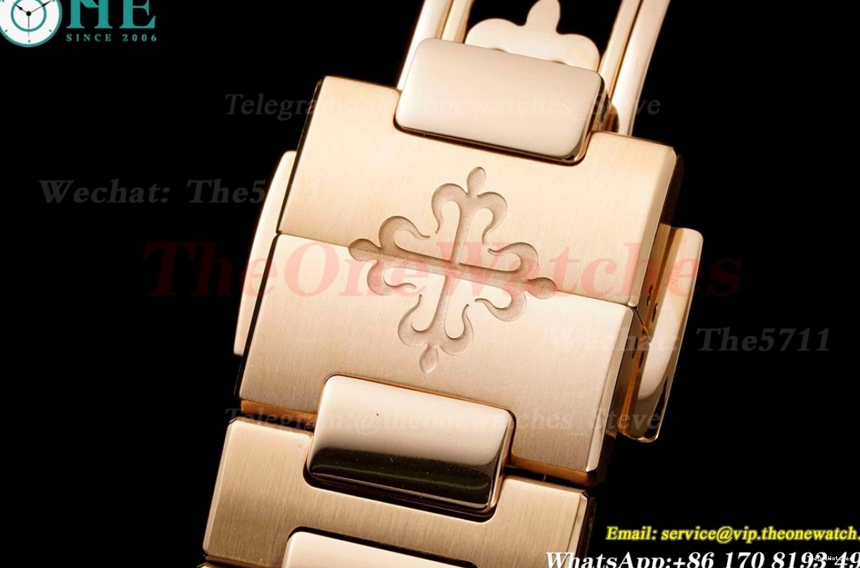 RG 324SC 35mm RG White Textured 7118 Dial PPF Nautilus 0402